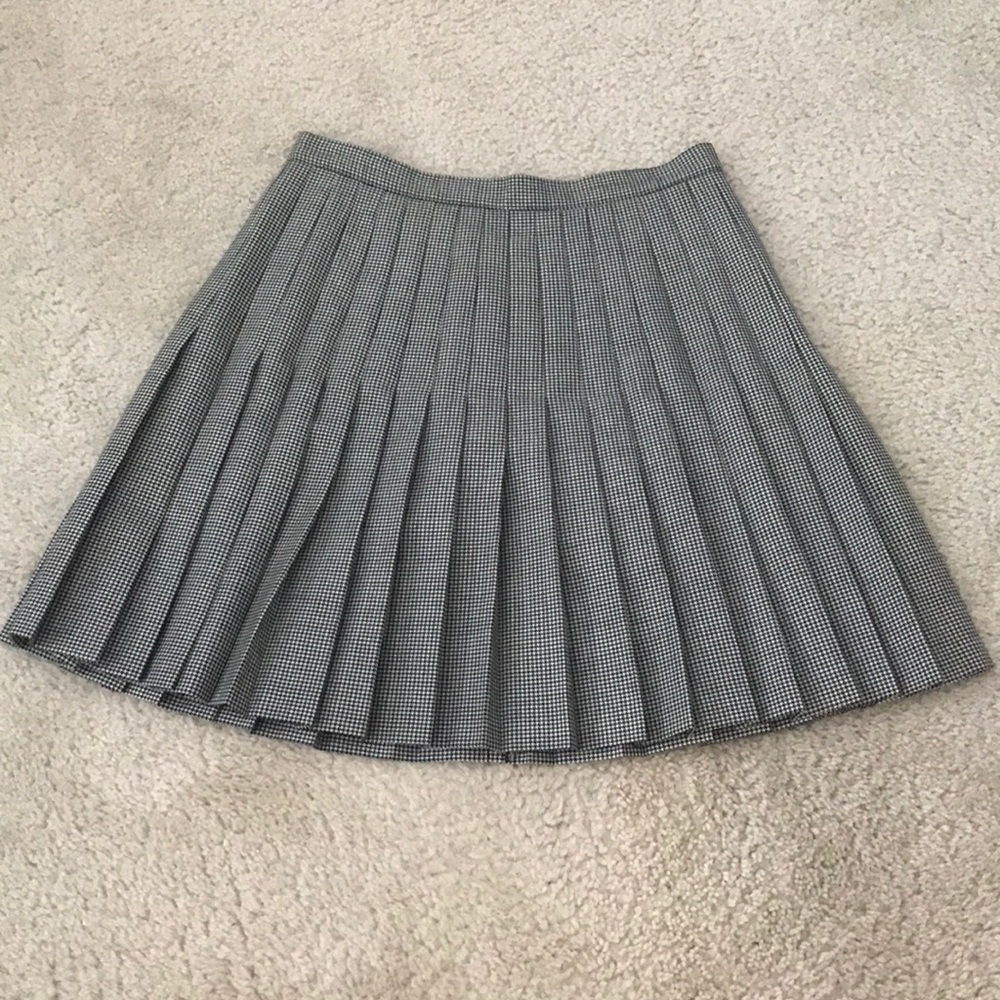 Vintage Votre Nom Pleated Skirt